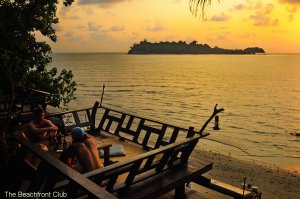 Koh Chang, Thailand. Many budget backpacker bungalows are still available on Koh Chang.