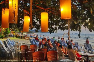 Koh Chang, Thailand. Sai Khao Beach is both the first beach reached, and the most popular beach on the island.